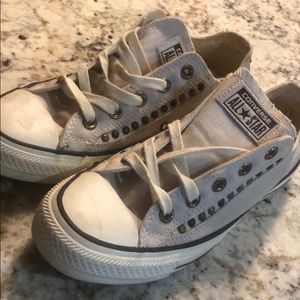 Studded converse